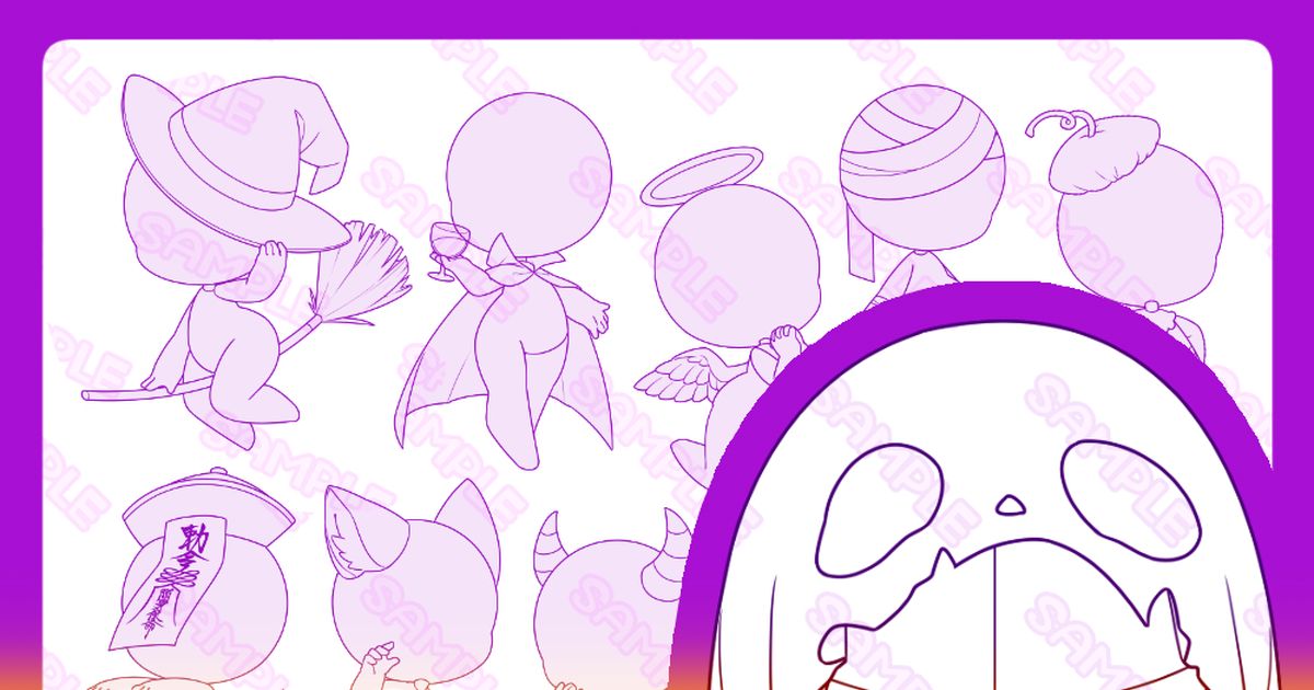 ハロウィンキャラクタービッグヘッドポーズヴァンパイアガールぬりえ - お絵かきのベクターアート素材や画像を多数ご用意 - お絵かき,イラストレーション, コウモリ - iStock