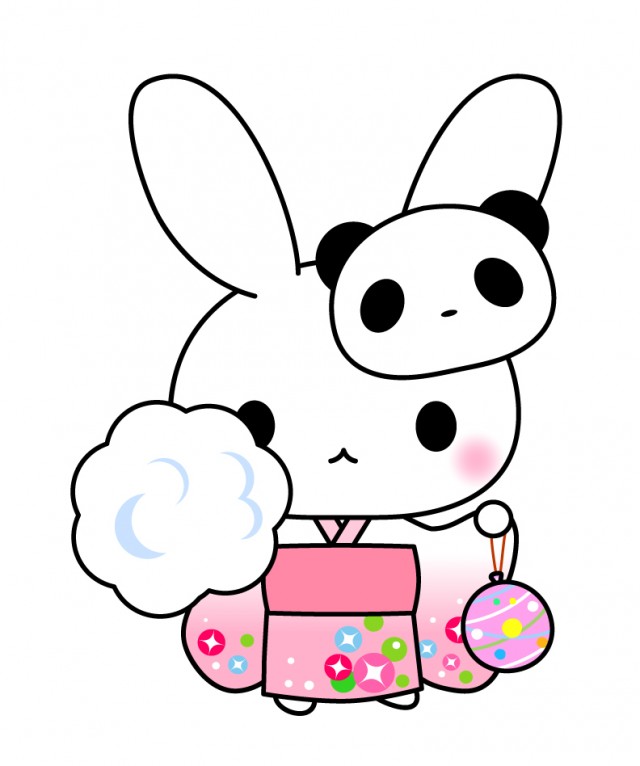 お祭り」のイラスト文字: ゆるかわいい無料イラスト素材集