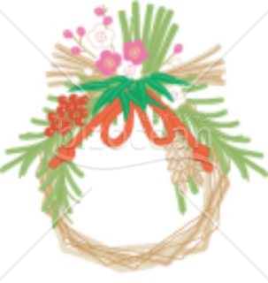 しめ縄・お正月・年賀素材の和風フレームセット 和のベクターイラスト素材 日本の伝統行事 正月 新年 謹賀新年 新春 年賀状 みかん StockVectorAdobe Stock