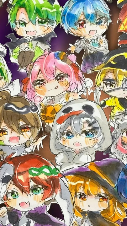 紫くんのハロウィンイラスト👻💜全1話作者:なのか🐇🩵 の連載小説テラーノベル