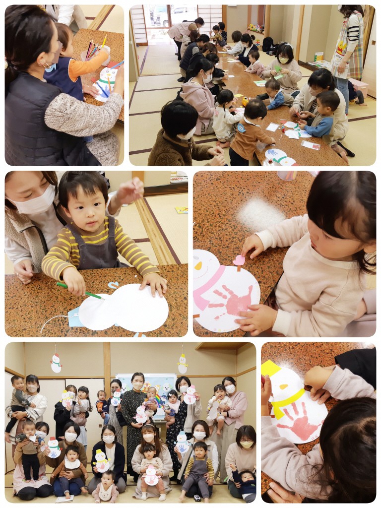 勤労感謝の日プレゼント工作 イラスト付きマグネットを制作しました。 お母さんにプレゼントした児童から 早速、お母さんが冷蔵庫に貼ってくれたとのお知らせがありました。児童館勤労感謝の日工作