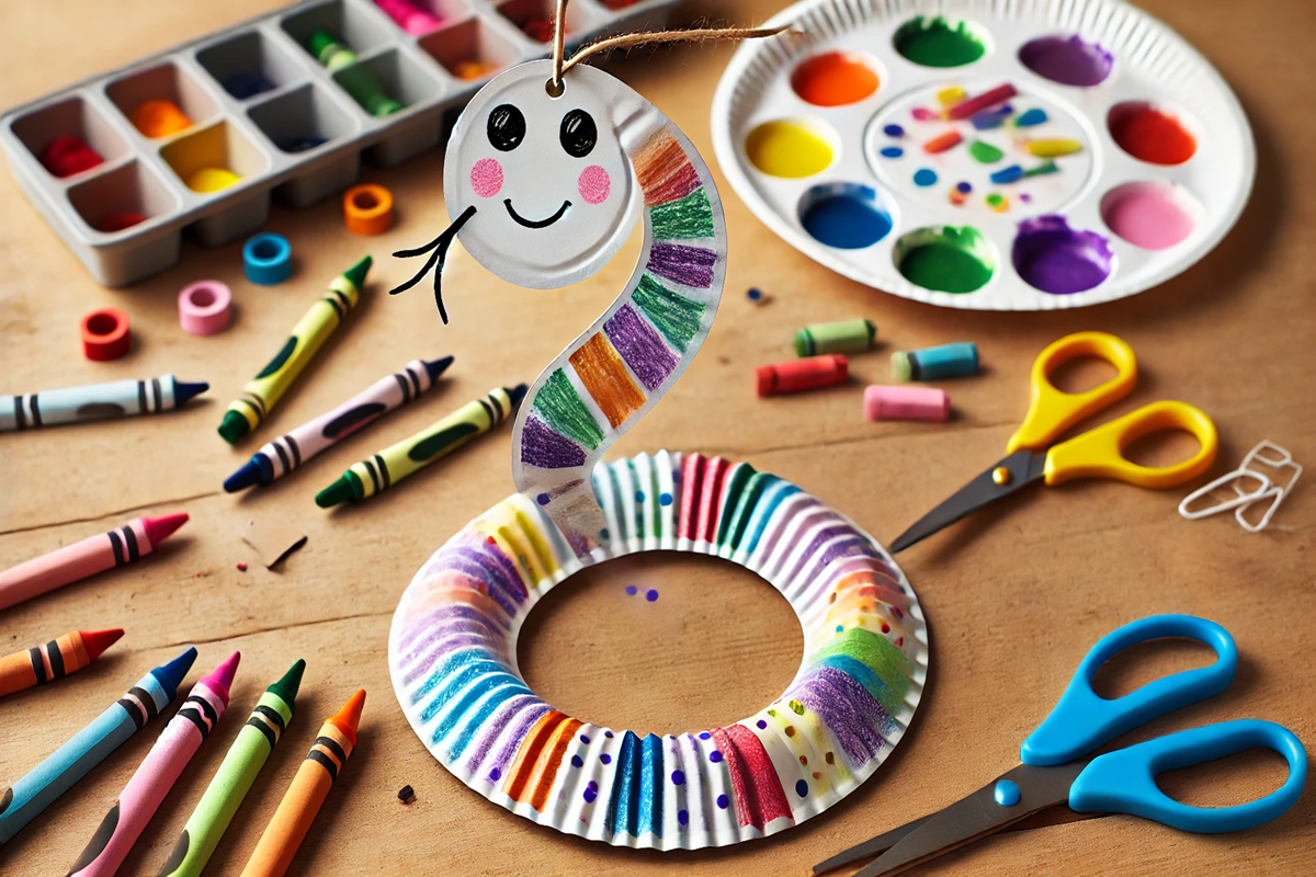 お正月製作まとめ 干支のへびやお正月のお飾り製作特集対象年齢・難易度の紹介も保育士・幼稚園教諭のための情報メディア ほいくis ほいくいず