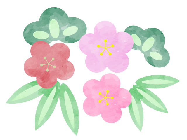 申年のお正月フレーム JPG、透過PNG無料イラスト素材素材ラボ