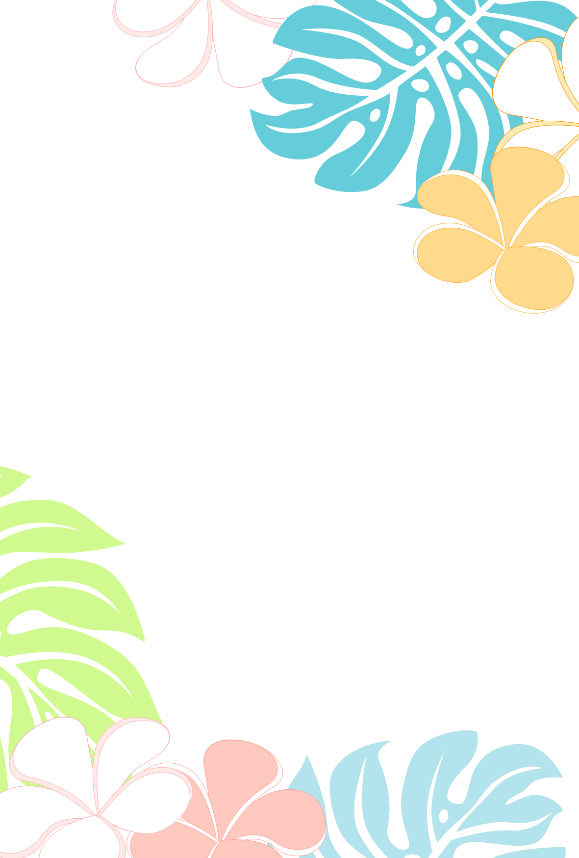 暑中見舞いはがきテンプレート！無料でかわいい素材集Web素材All About