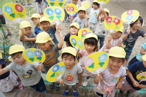 手作りうちわ盆踊り- 無料テンプレート公開中 - 楽しもう Office