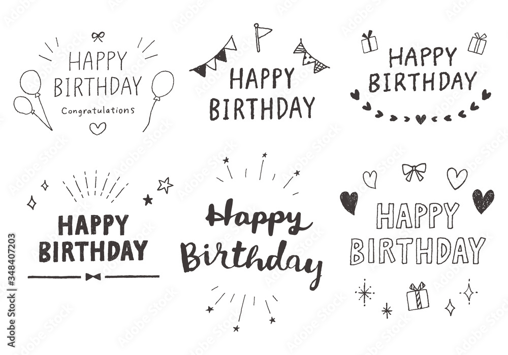 happy birthday 筆記体」の検索結果 - Yahoo!検索 画像