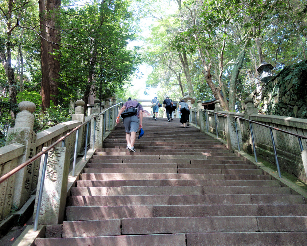 旅行記 階段だらけの神社「金刀比羅宮 こんぴらさん 」の御本宮と奥社に行ってきた！ニコマップ