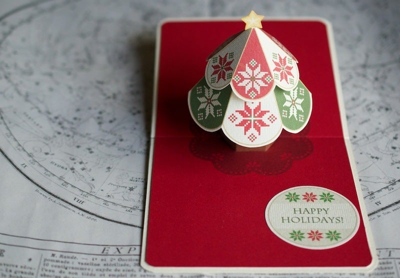 型紙 クリスマスツリー ストロースタンプ たも元保育士ママの製作アイデア⭐️