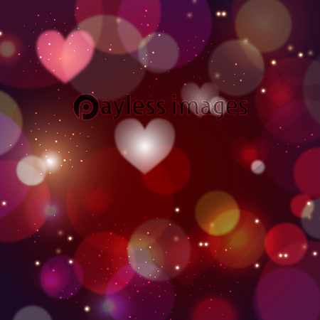 バレンタインな背景 7種OKUMONO