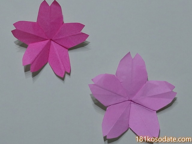 ひなまつり 切り紙で作る「桃の花」ちょいムズ①-折り紙 ASOPPA！レシピ - あそっぱ