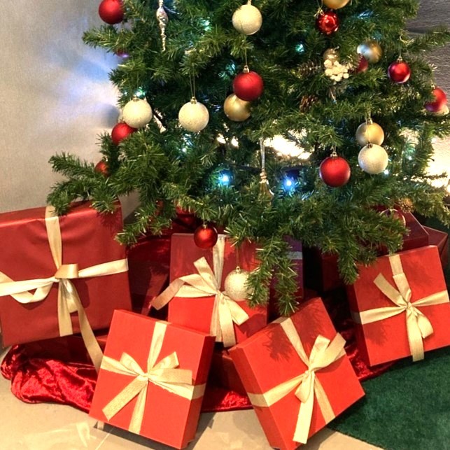 Amazon.co.jp: Hengqiyuan クリスマスツリーの下 の3個のライト付きギフトボックス、LEDウォームライト、室内外の庭のホリデードア用のクリスマスプレゼントオーナメント,Deers : おもちゃ