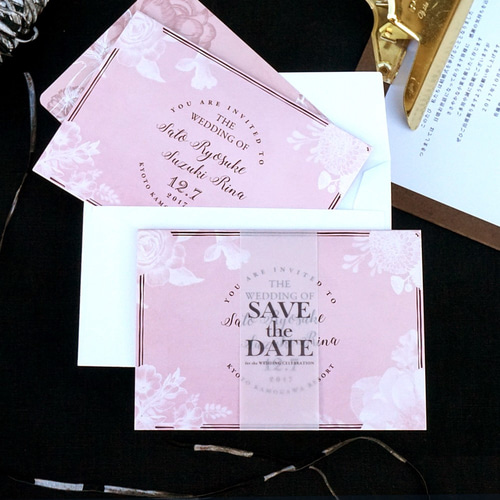 海外ウエディングのハイセンスな招待状デザイン８選marry マリー