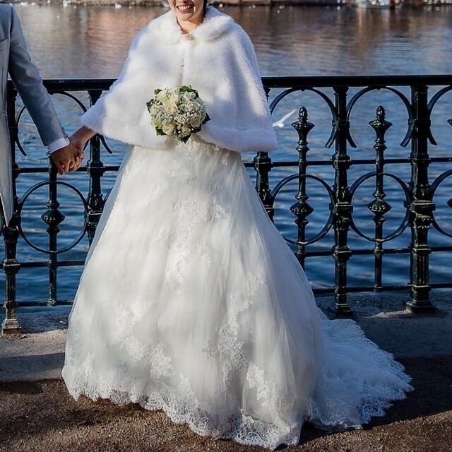 ウェディングドレス 白 安い 結婚式 花嫁 二次会 長袖 プリンセス 冬 春 ウエディングドレス マタニティ エンパイア ロングドレス ブライダル前撮り 可愛い : ミットスウィーティー - 通販 - Yahoo!ショッピング