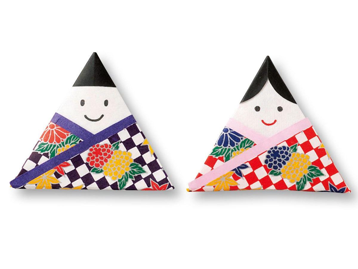 折り紙でひな祭りリースの折り方！簡単桃の節句飾りの作り方セツの折り紙処