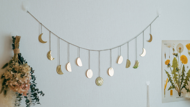 折り紙で簡単にできる！ガーランドの作り方と、色の選び方 お誕生日パーティの飾り付け - 心を楽に、シンプルライフ