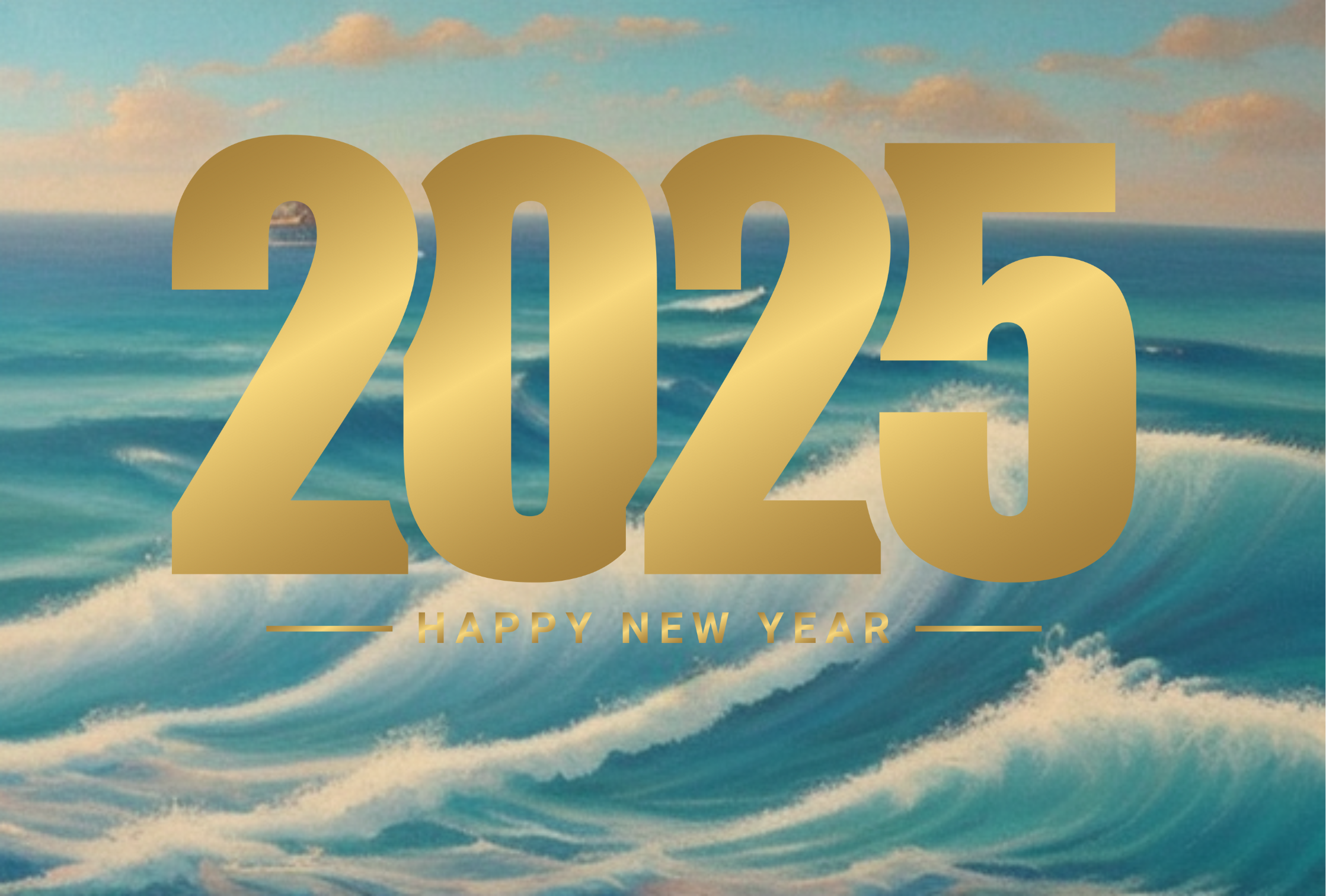 年賀状動画 巳年新年のご挨拶 2025年