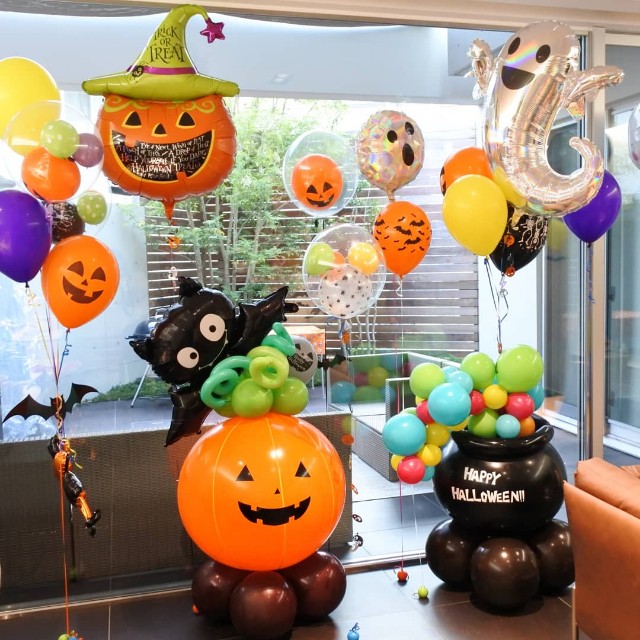 ゴムでもくっつく「タフパワー」を使った風船×小麦粉でハロウィンを楽しむ手作りおもちゃ工作