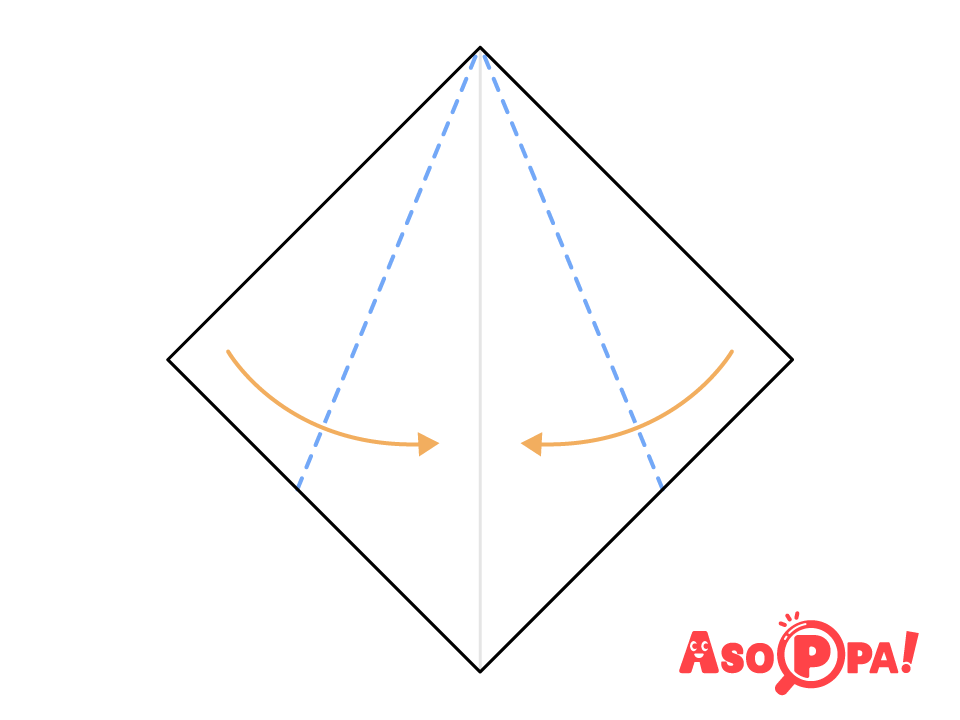 折り紙 サンタクロース さんたくろーす の簡単な作り方～How to make an easy origami Santa Claus～簡単折り紙教室
