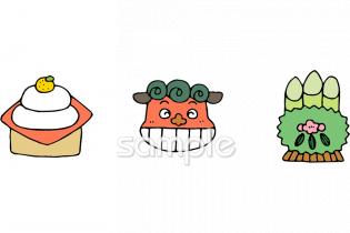 ちょっと かっこいい！？獅子舞の フリー イラスト商用フリー 無料 のイラスト素材なら「イラストマンション」