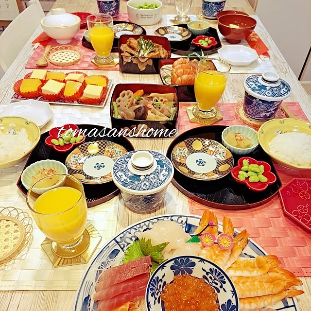 Seriaで見つけたレトロ可愛い豆皿・豆鉢 お正月準備LEE