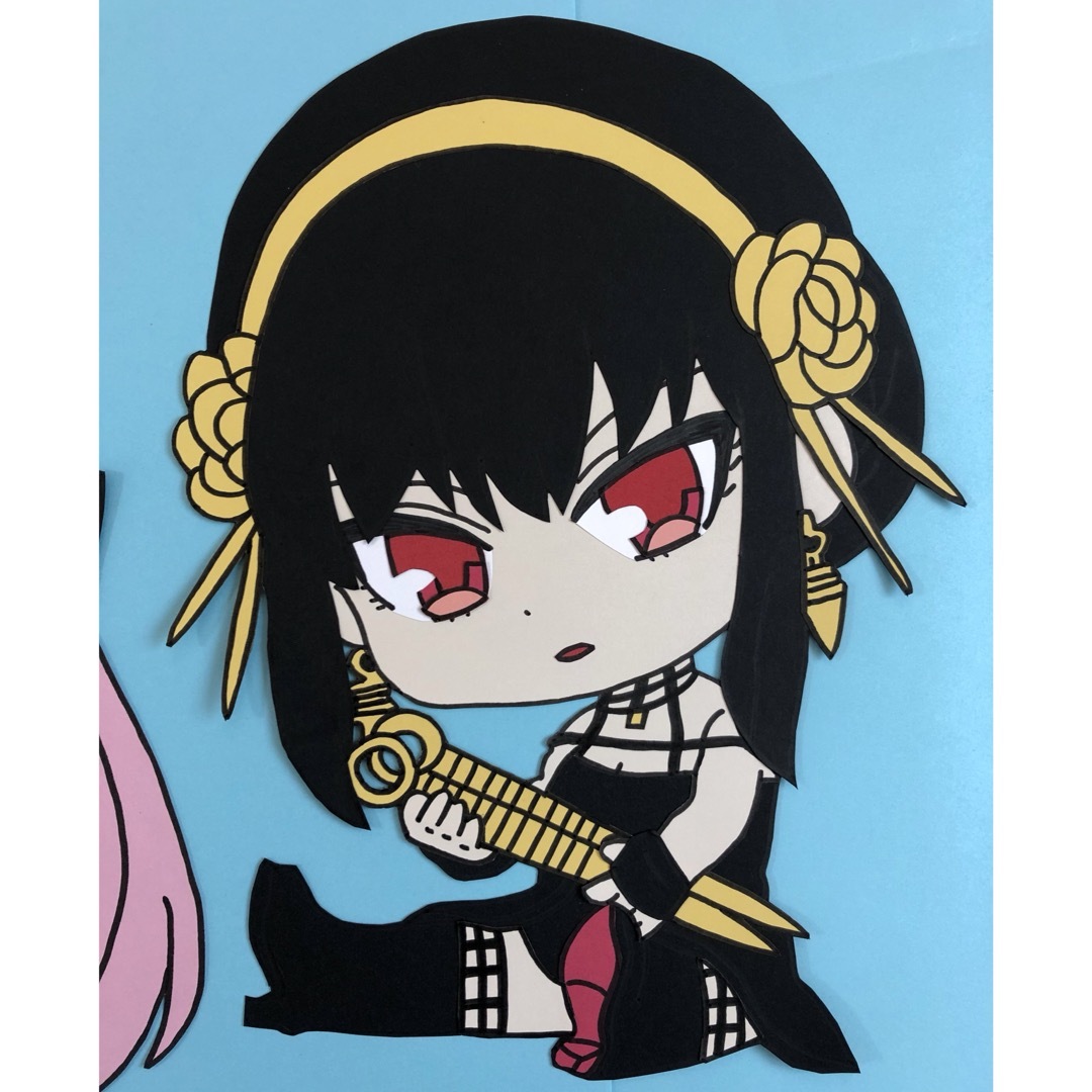 壁面飾り 誕生日 ガーランド スパイファミリー風