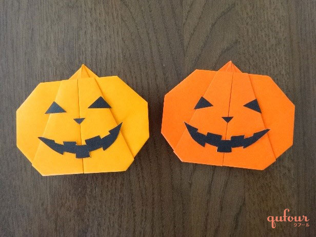 ハロウィン折り紙 コウモリの簡単な作り方～How to make an easy origami bat～簡単折り紙教室