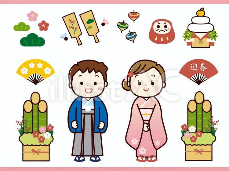 着物 正月の写真素材写真素材なら「写真AC」無料 フリー ダウンロードOK