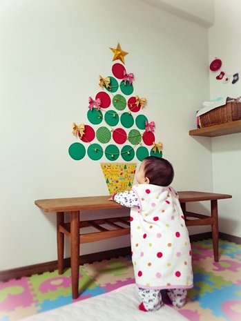 季節のかわいい飾り付け用紙工作-手作り卓上ミニクリスマスツリー図工人