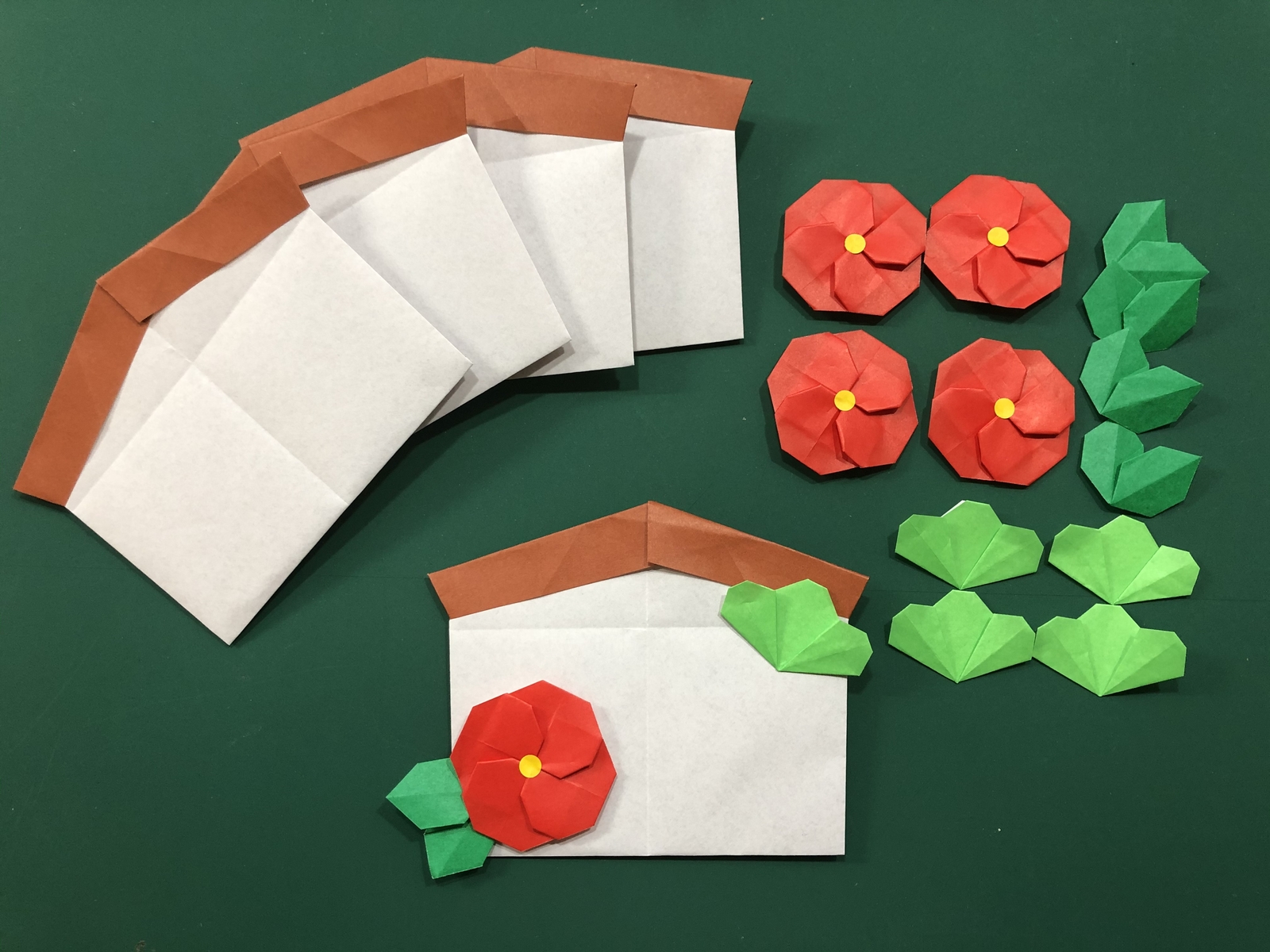 How to make: Origami and flower paper Japanese New Year decorations -YouTube