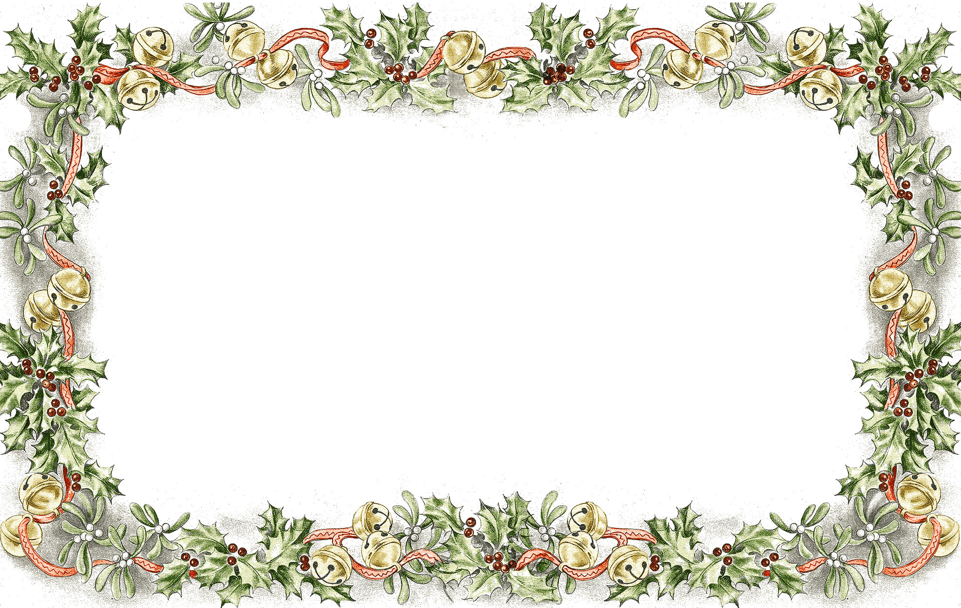 クリスマスツリーの下ラインフレーム・飾り枠イラスト無料のフリー素材 イラストエイト