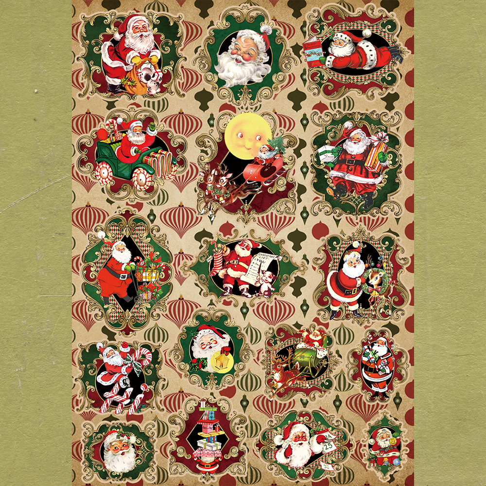 SALE! クリスマス 海外デザインペーパー 40枚 christmas chapterAW354その他雑貨 nunumoon 通販14984115Creema クリーマ