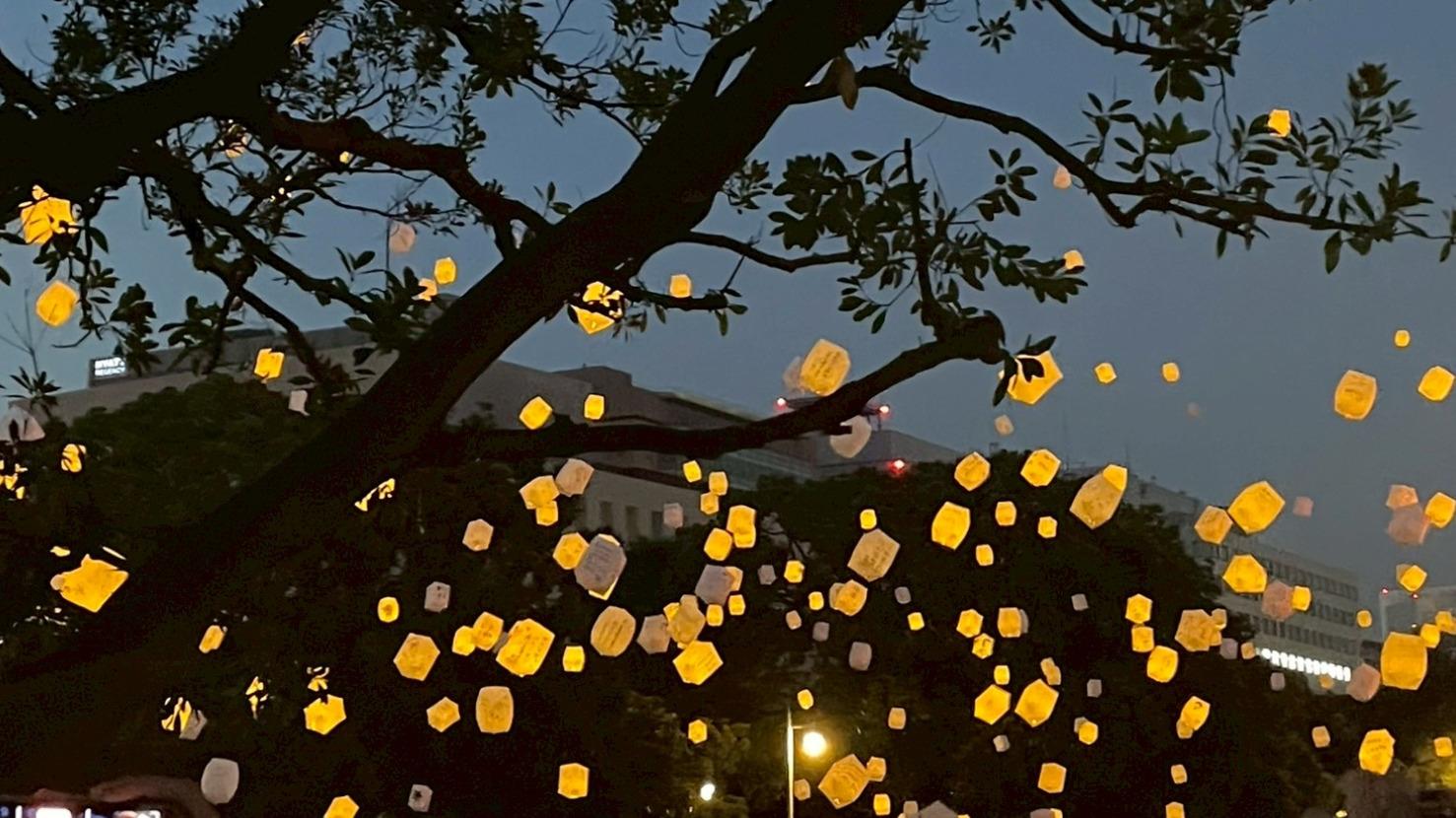 七夕スカイランタン祭り