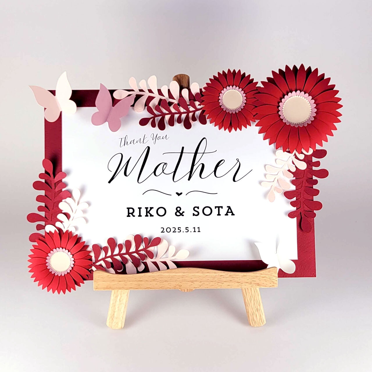 母の日メッセージカード手作りおしゃれTikTok