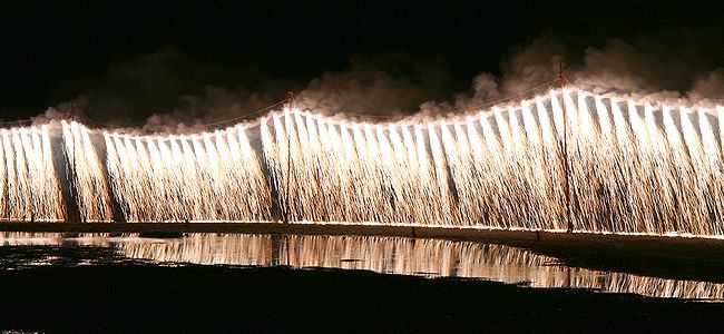 花火 仕掛け花火・ナイアガラの滝壁紙写真四季の彩り壁紙写真集