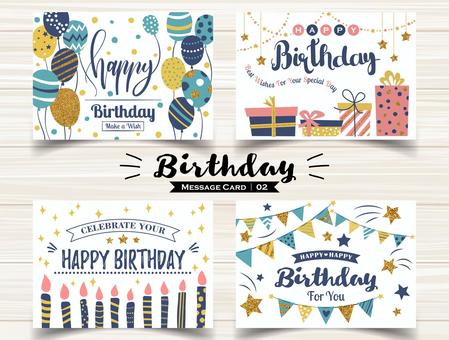 おしゃれなバースデーカードの無料テンプレート集 デザイン・印刷素材Happy Birthday Project ハピバ