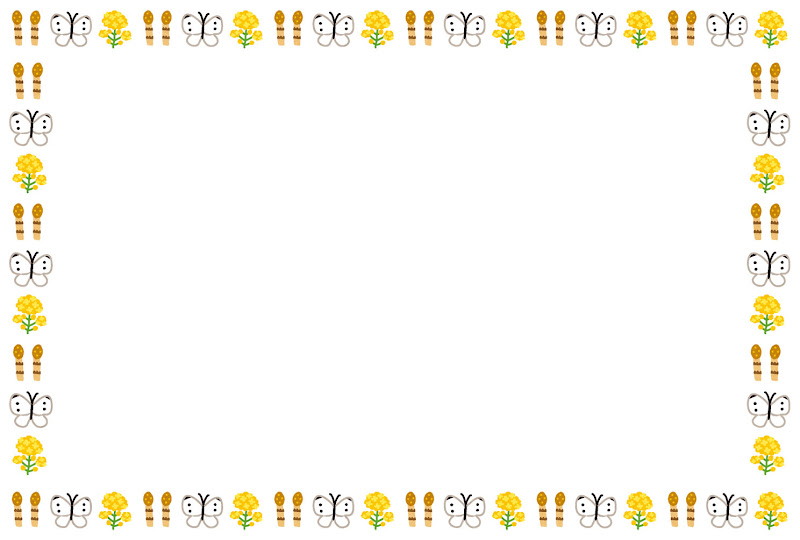 春のフレーム イラスト素材4990117- フォトライブラリ