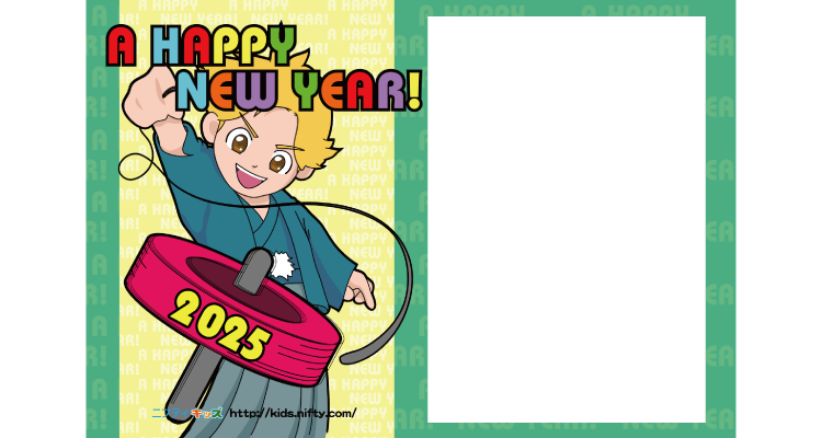 2025年巳 へび 年 年賀状デザインのイラスト75 写真フレーム付き➁無料無料ペットイラスト Pet-illust 犬・猫・鳥・ペットイラストぬりえ・年賀状・カレンダーイラスト多数無料