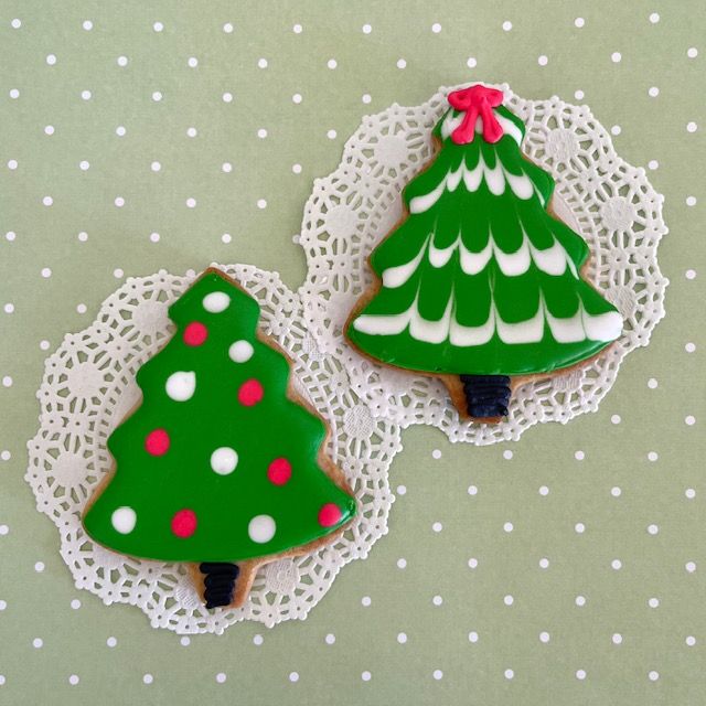 クリスマスツリークッキ