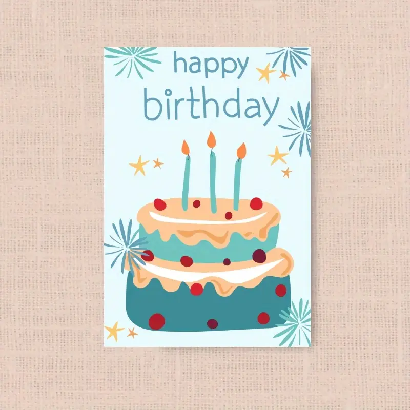 バースデーカード ライトとサウンド ポップアップ ハッピーバースデーカード 花火 誕生日グリーティングカード 3D ポップアップ 3D ポップアップ封筒付き - AliExpress