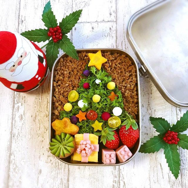 クリスマスのお弁当がおしゃれでかわいい♡こんなの作れたらいいなぁ