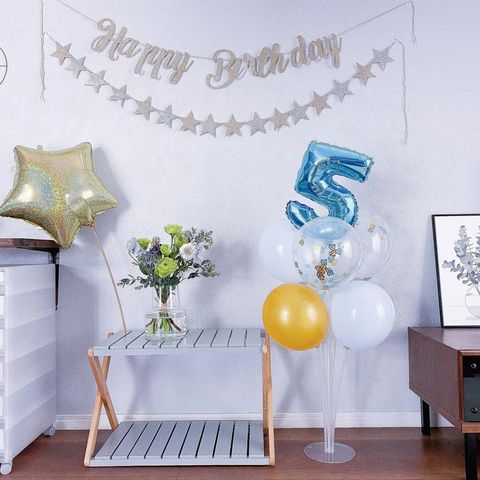 1歳誕生日 100均アイテムで飾り付け！我が家のバースデー写真 ダイソー＆セリアゆきもちブログ