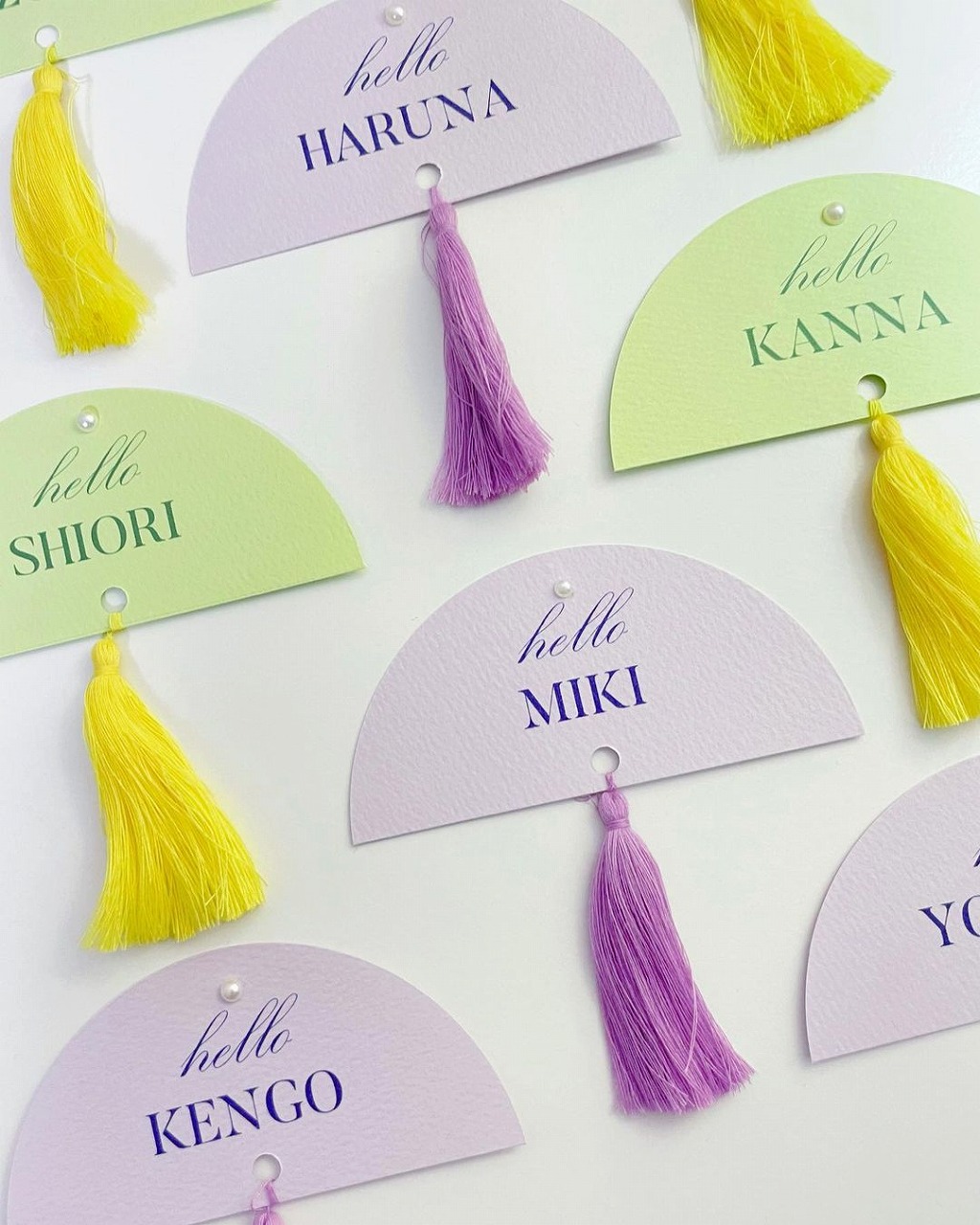 海外花嫁に学ぶ！お洒落で可愛い席札の簡単手作り方法marry マリー