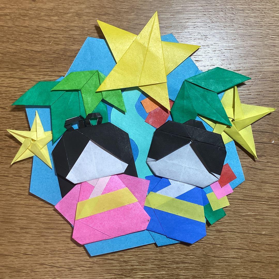 かんたん七夕リースの作り方🎋🌟