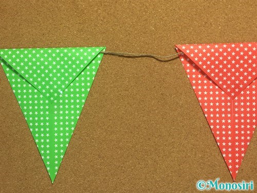 折り紙ガーランド☆クリスマス☆