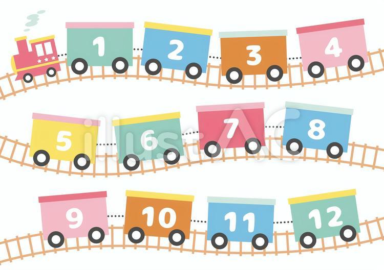 季節を運ぶよ♪列車のお誕生日表 その他素材 Coo 通販 17116331Creema クリーマ