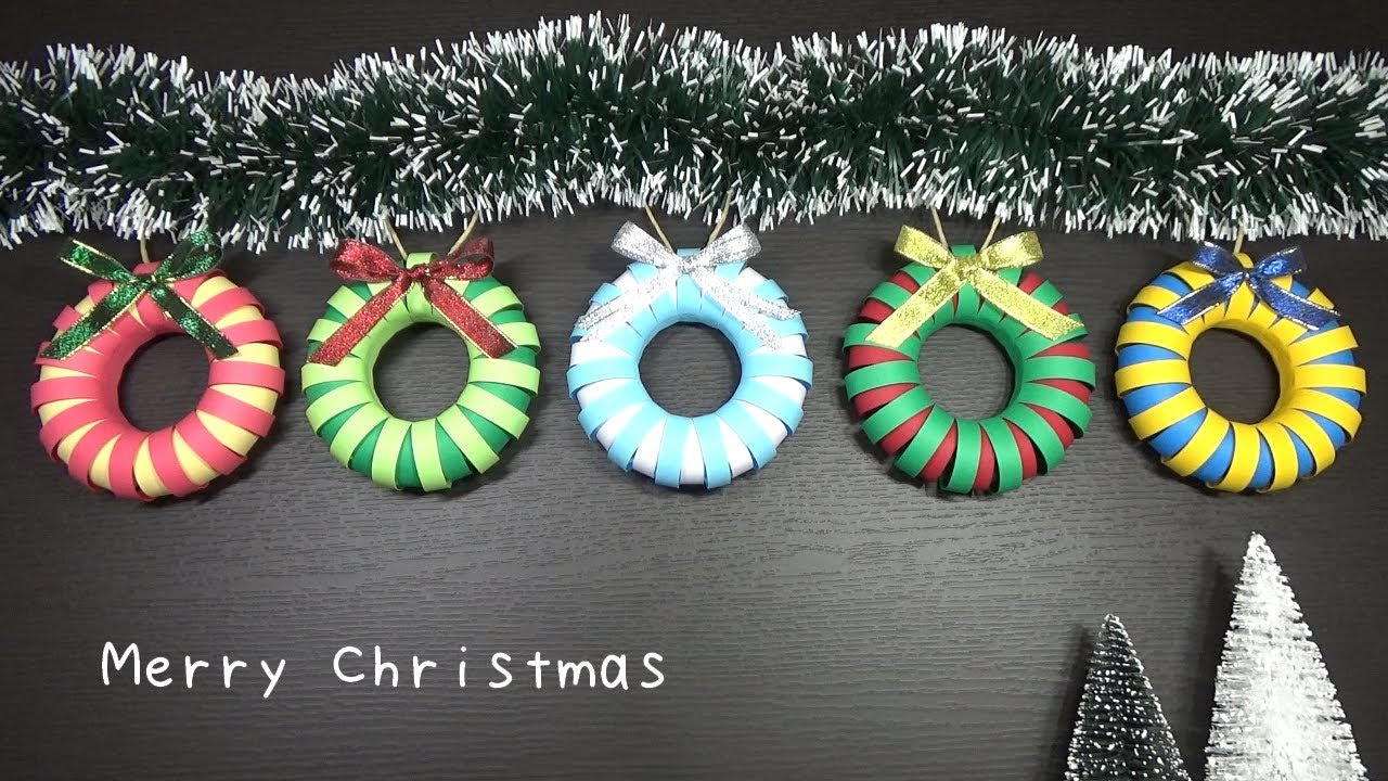 手作り 画用紙とシールで飾り付け！クリスマスツリーの作り方みみねこ日誌