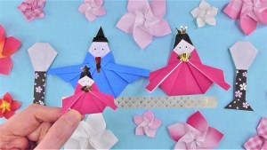 折り紙「かわいい ひなにんぎょう」の作り方ぬくもり