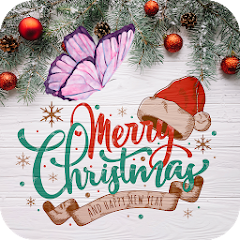 クリスマスカードをデザインしてみたよ🎄💚, 手描き風がやっぱり好きだけど, アプリ内で定規使えるのは便利✨📏,アプリのことやデジタルイラストの細かいことは, もう1つのアカウント→ @yukoko.design で,いろいろ出しているので見てみてね👨‍💻, __________________,christmascardholidayseasongreetingcarddesign