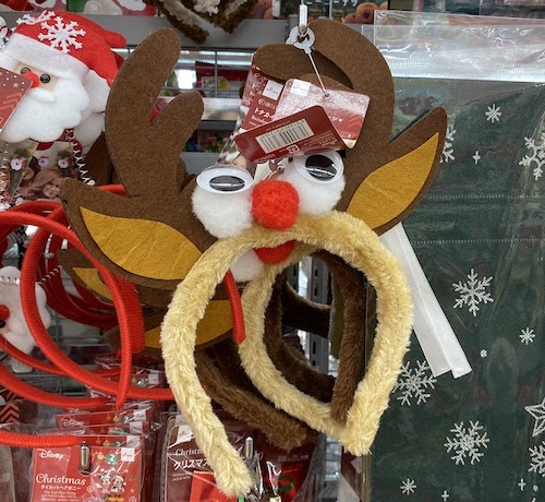 2023年 100均クリスマスカチューシャ・サンタ帽子など被り物を紹介amataniya