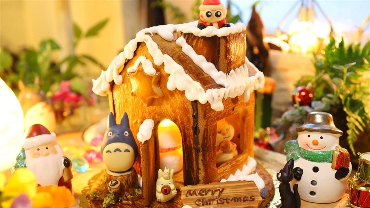 クリスマス 中までぎっしり☆お菓子の家